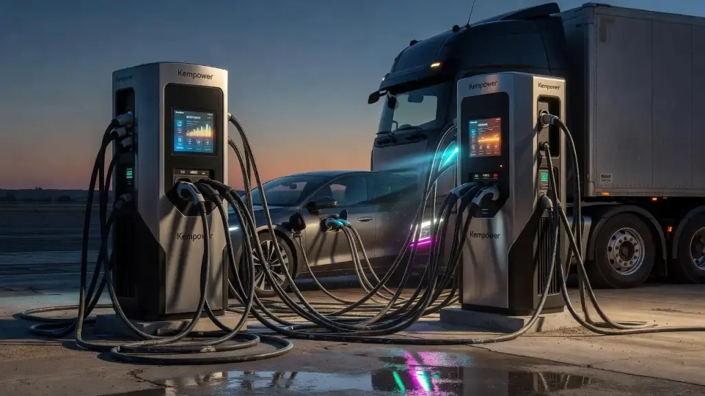 Kempower's New Charger Bridges Cars and Heavy Trucks on One Site